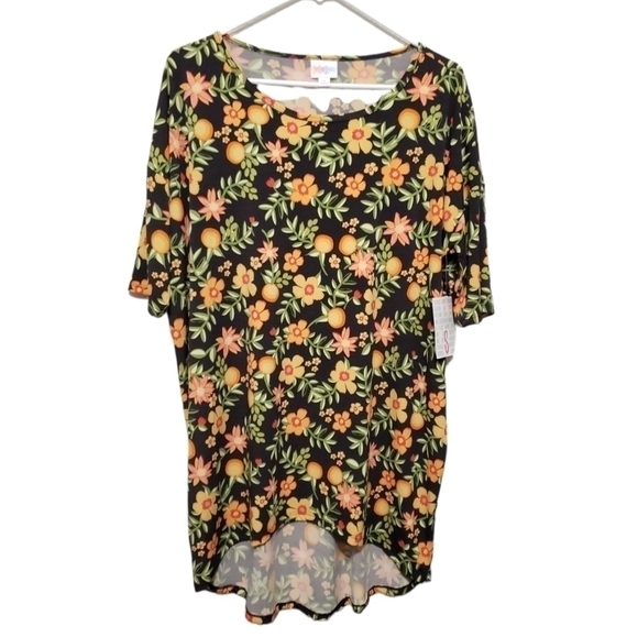 Nwt LuLaRoe Irma Tunic,  Floral, Size S - Picture 1 of 9